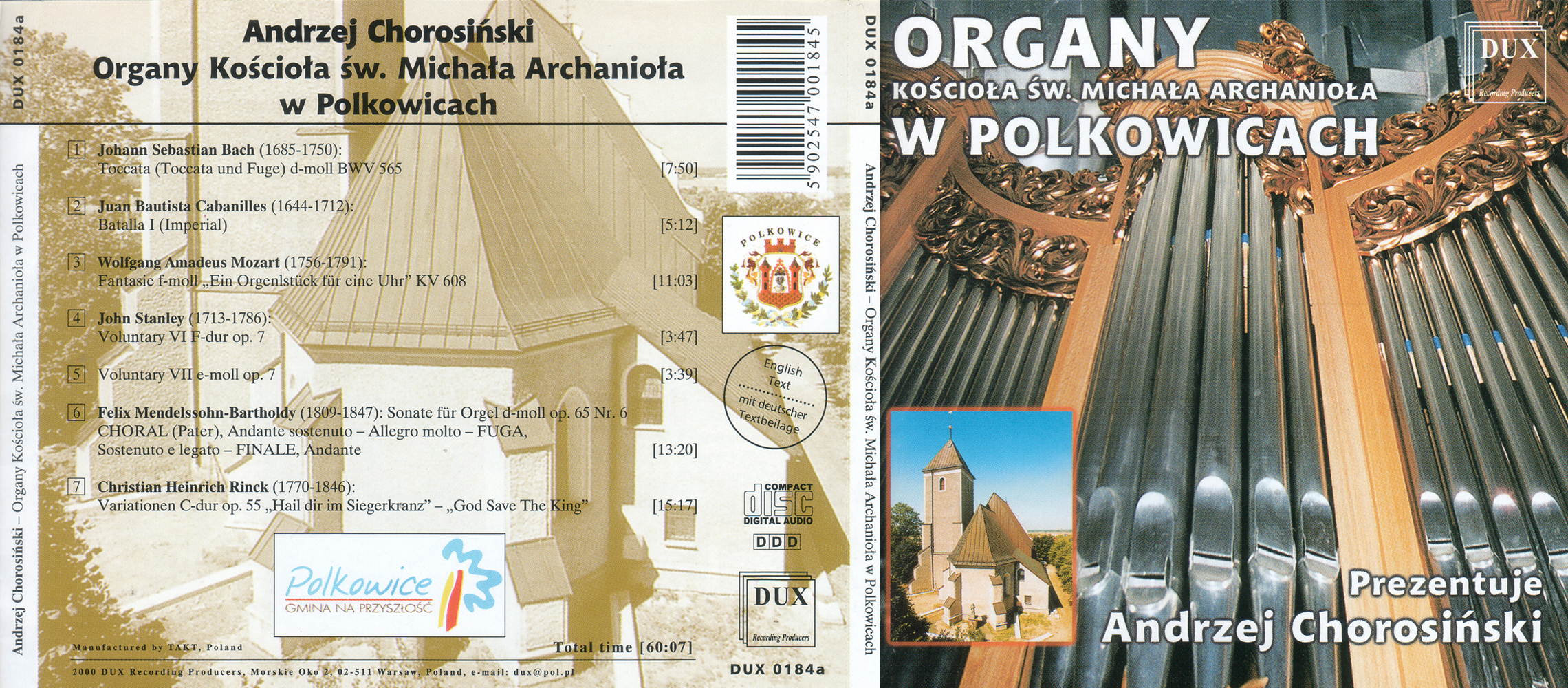 Prezentacja organów w Polkowicach